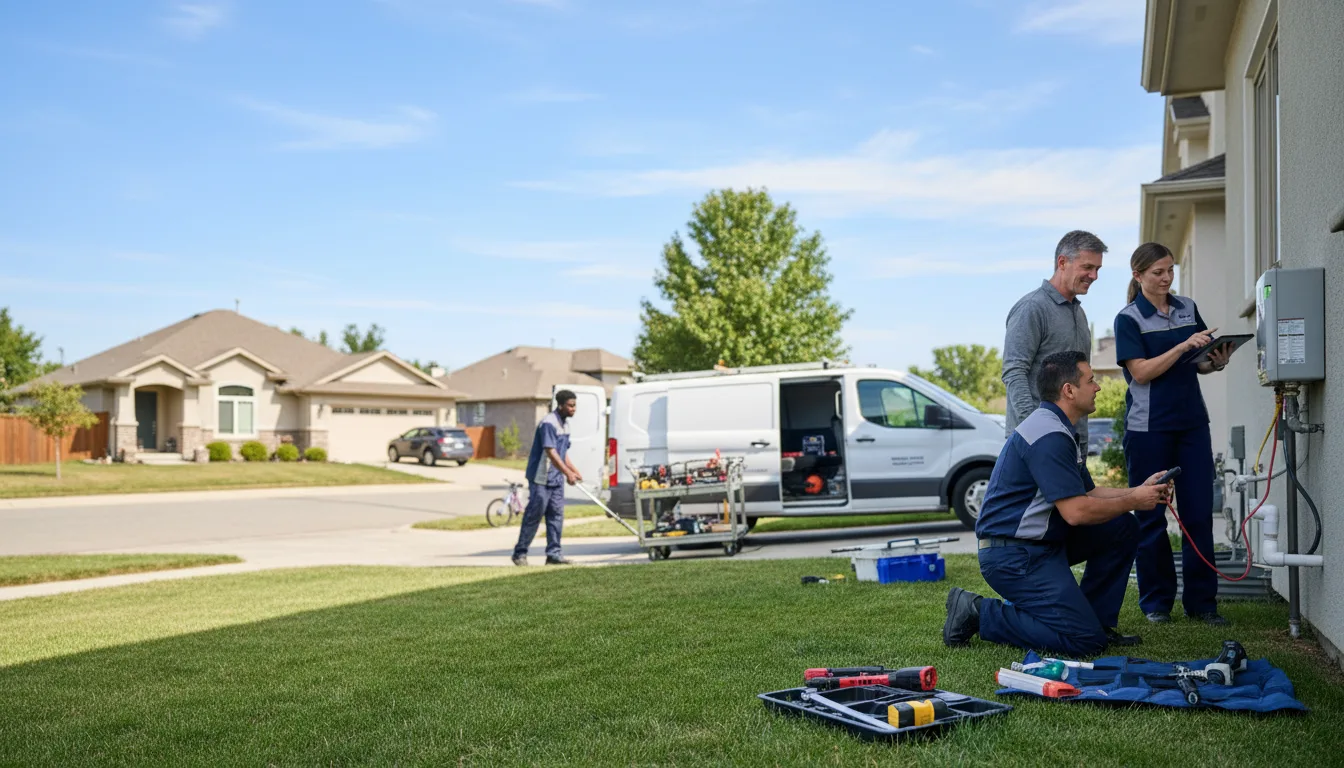 Tankless water heater service in Cowen, WV